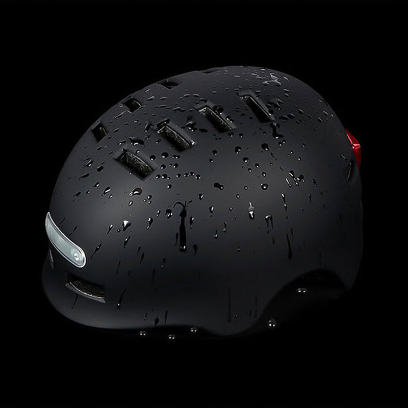 fahrradhelm leo Belüfteter Multi-Air-Helm – mit LEO-Licht – FinBike