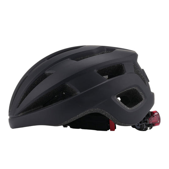 Fahrradhelm mit integriertem wiederaufladbarem Rücklicht
