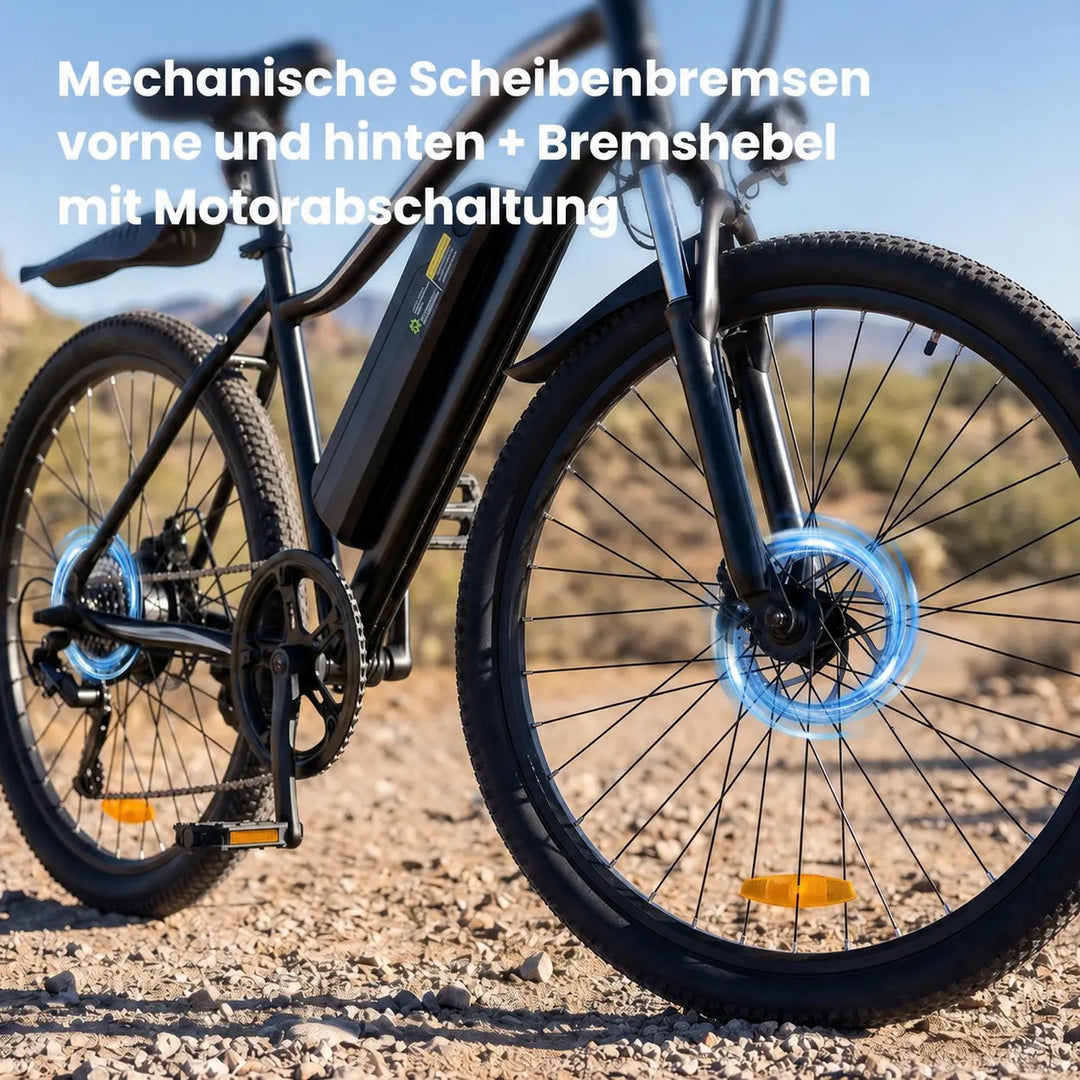 Finbike EB3S Elektrofahrrad, Reichweite bis zu 100 km
