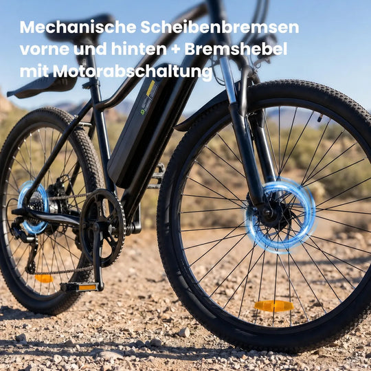 Finbike EB3S Elektrofahrrad, Reichweite bis zu 100 km