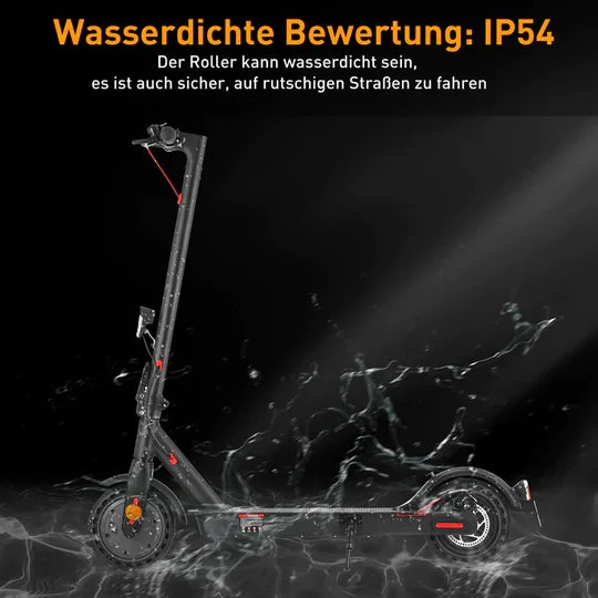 Finbike E9Pro E-Scooter mit ABE, 30 km Reichweite, 20 km/h, Legal in Deutschland