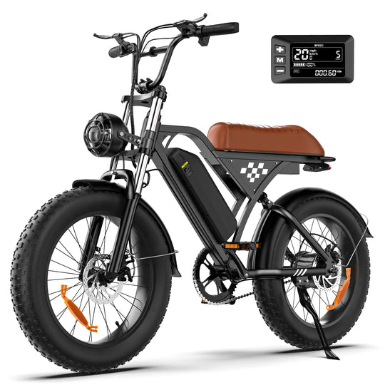 Finbike EB5 Elektrisches Dirtbike, 20*4,0" Fatbike-Reifen, 97 km Reichweite