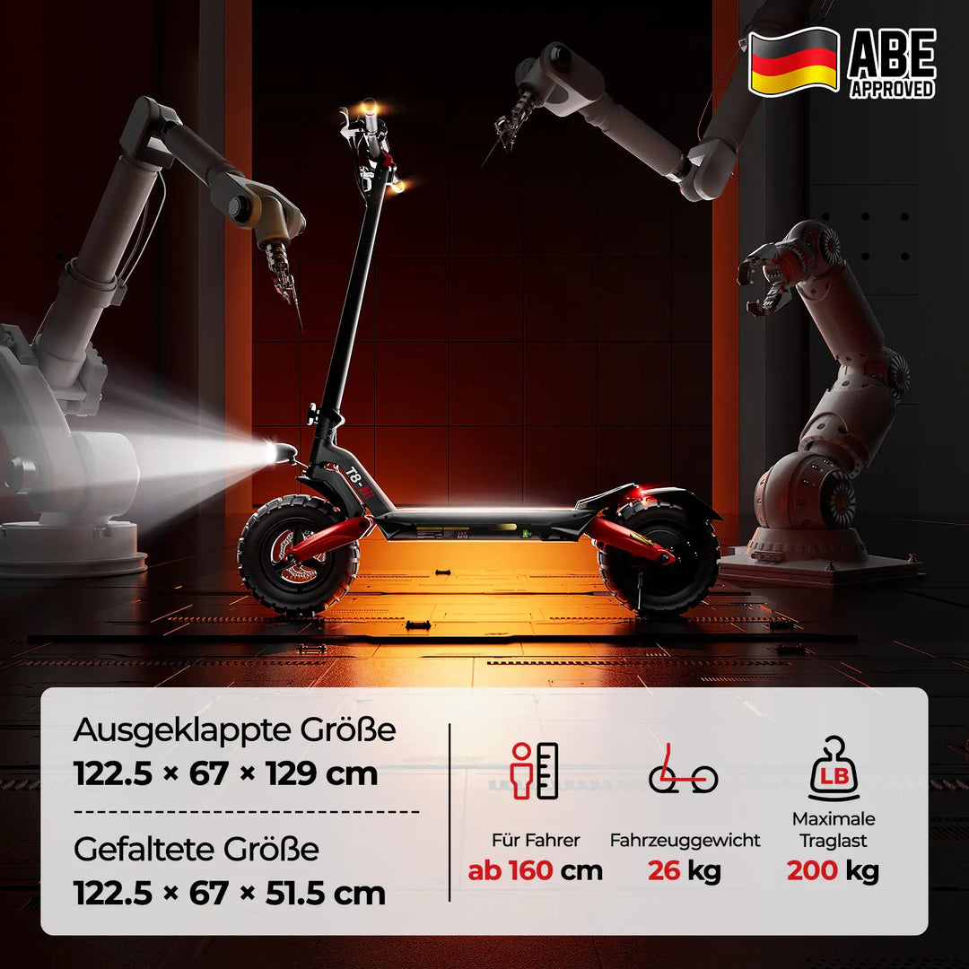 Finbike T8 Offroad-Elektroroller