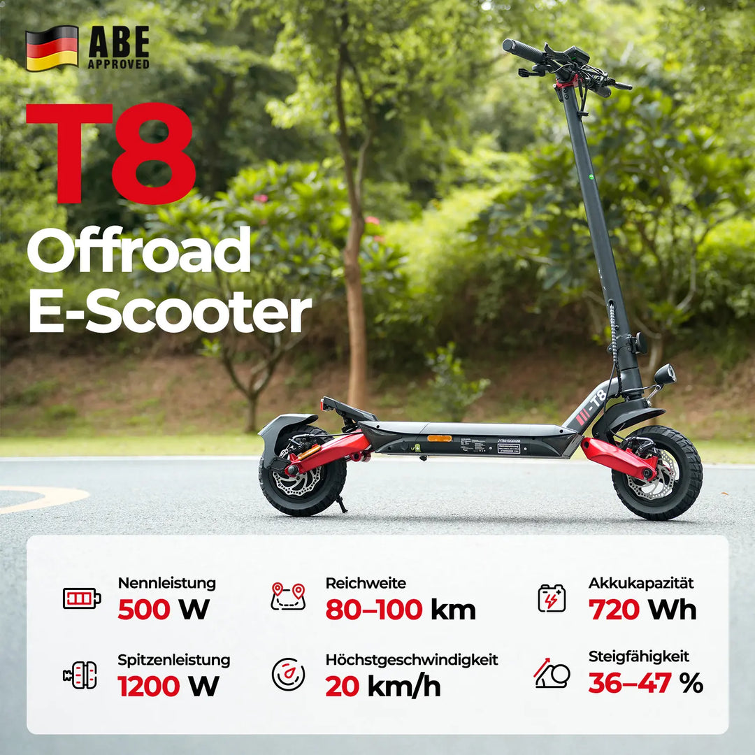 Finbike T8 Offroad-Elektroroller