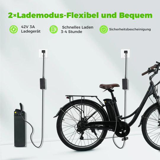 Finbike U2 Pendler-Elektrofahrrad mit tiefem Einstieg