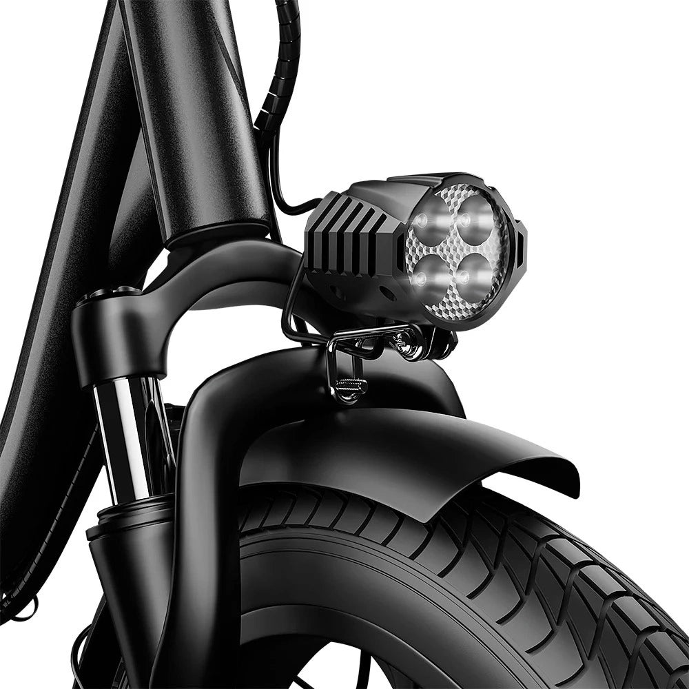 Finbike U4 Pendler-E-Bike, 88 km Reichweite, faltbar und kompakt