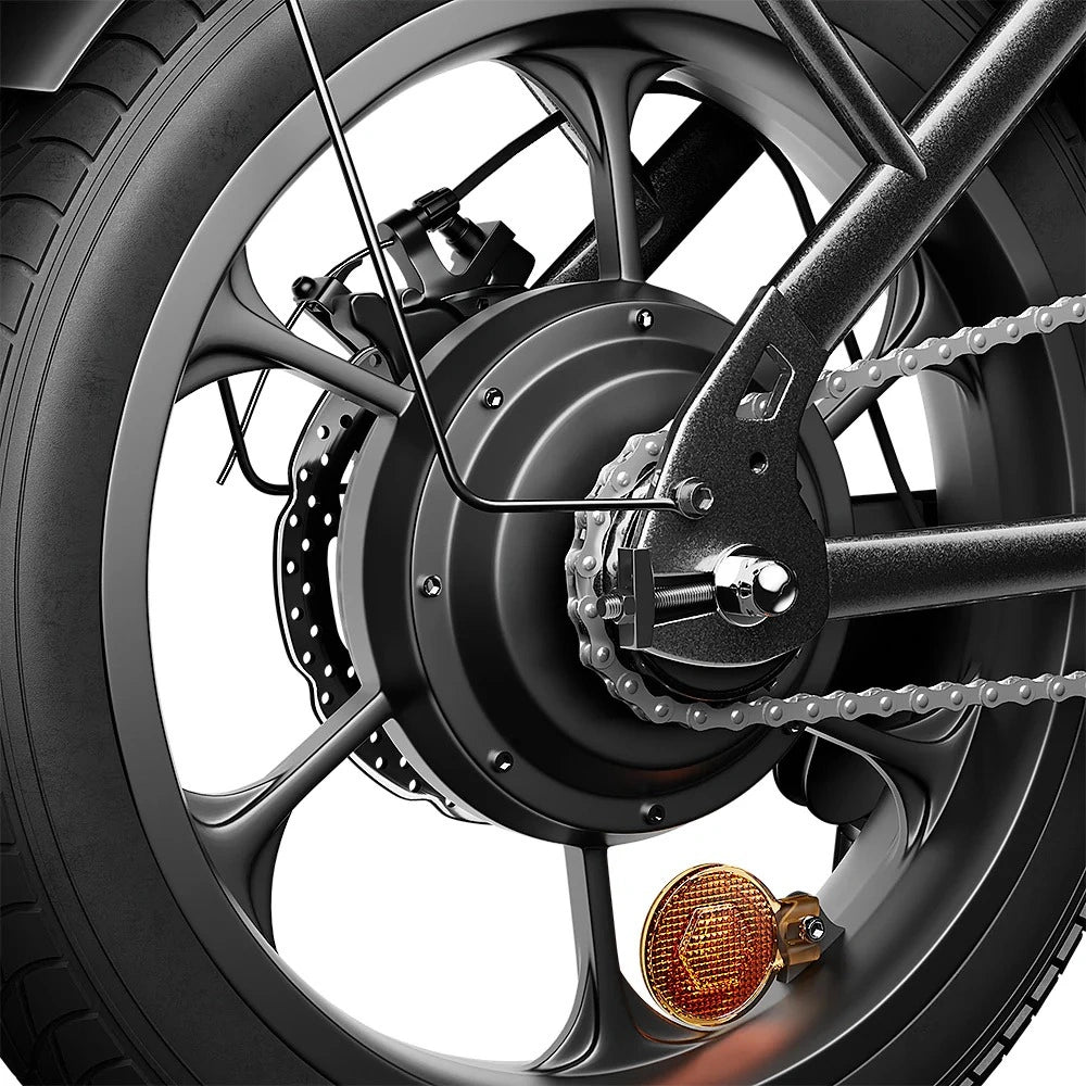Finbike U4 Pendler-E-Bike, 88 km Reichweite, faltbar und kompakt