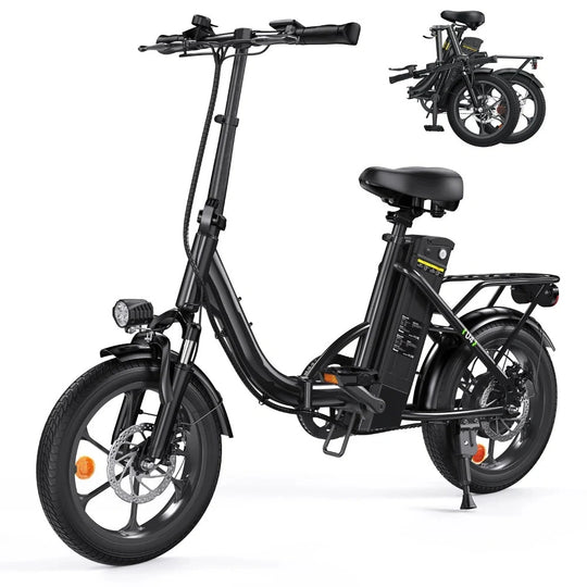 Finbike U4 Pendler-E-Bike, 88 km Reichweite, faltbar und kompakt