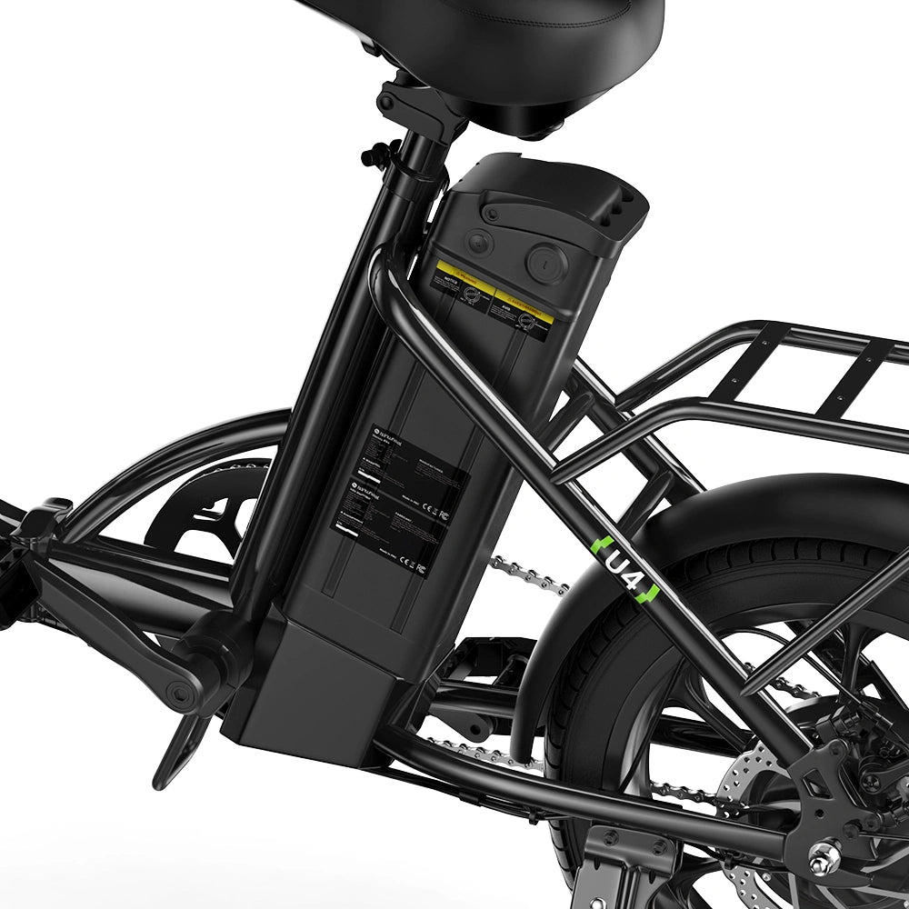 Finbike U4 Pendler-E-Bike, 88 km Reichweite, faltbar und kompakt