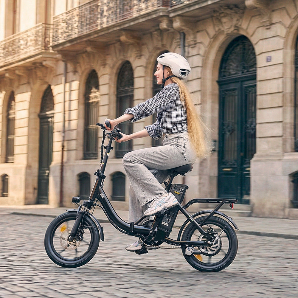 Finbike U4 Pendler-E-Bike, 88 km Reichweite, faltbar und kompakt
