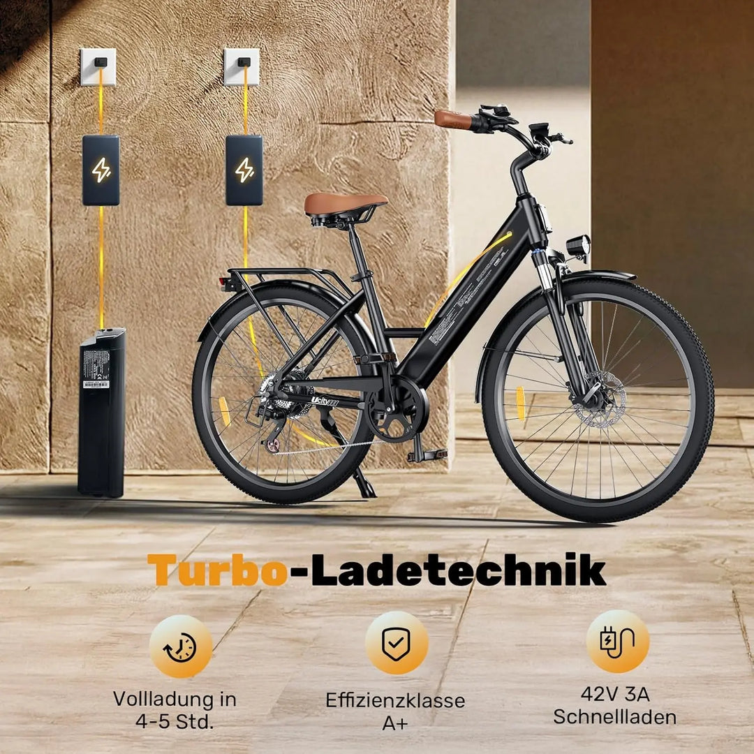 Finbike Ucity Trekking-Elektrofahrrad