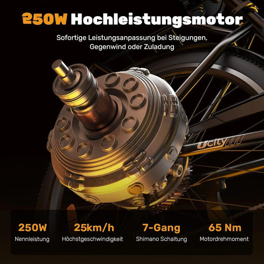 Finbike Ucity Trekking-Elektrofahrrad