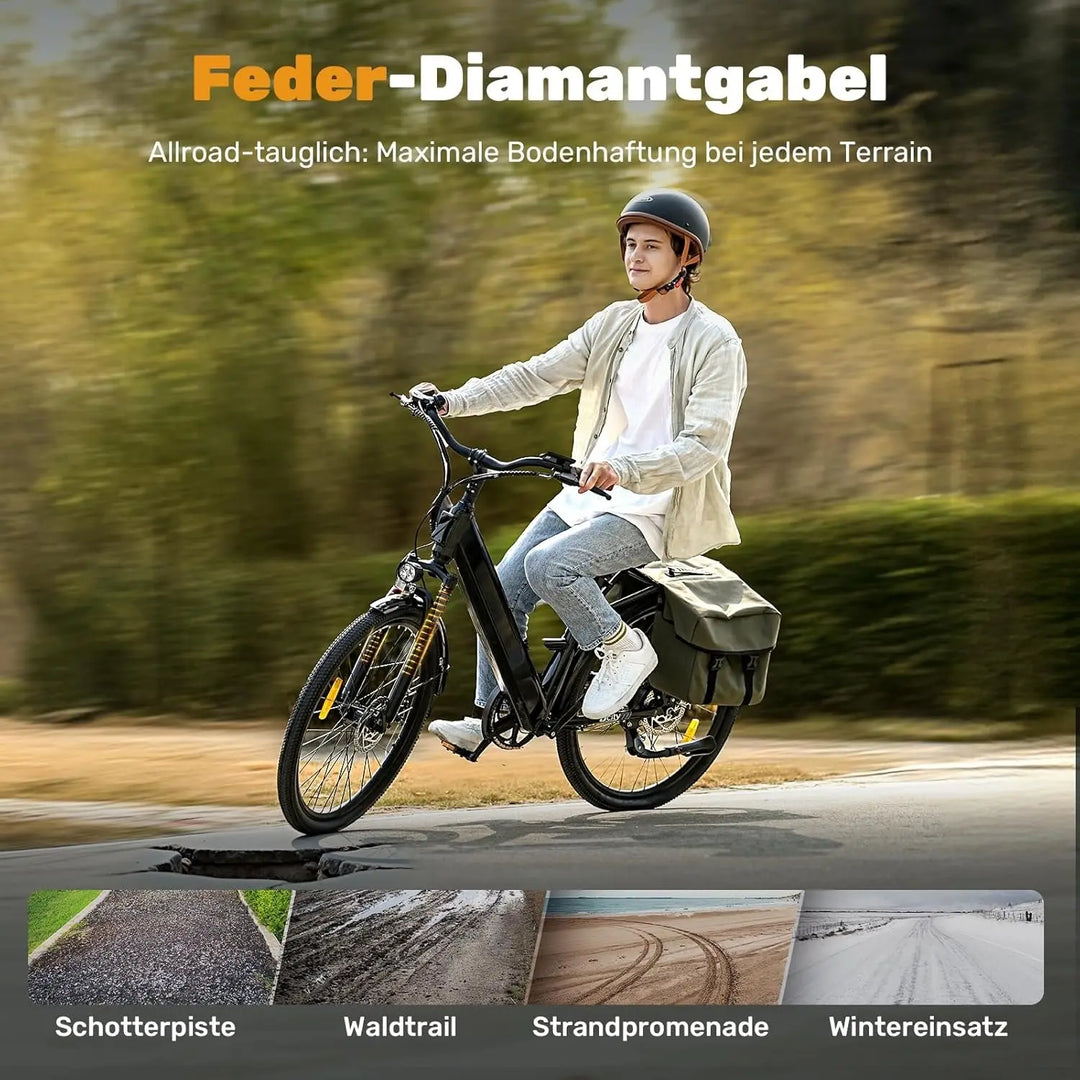 Finbike Ucity Trekking-Elektrofahrrad