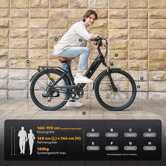 Finbike Ucity Trekking-Elektrofahrrad
