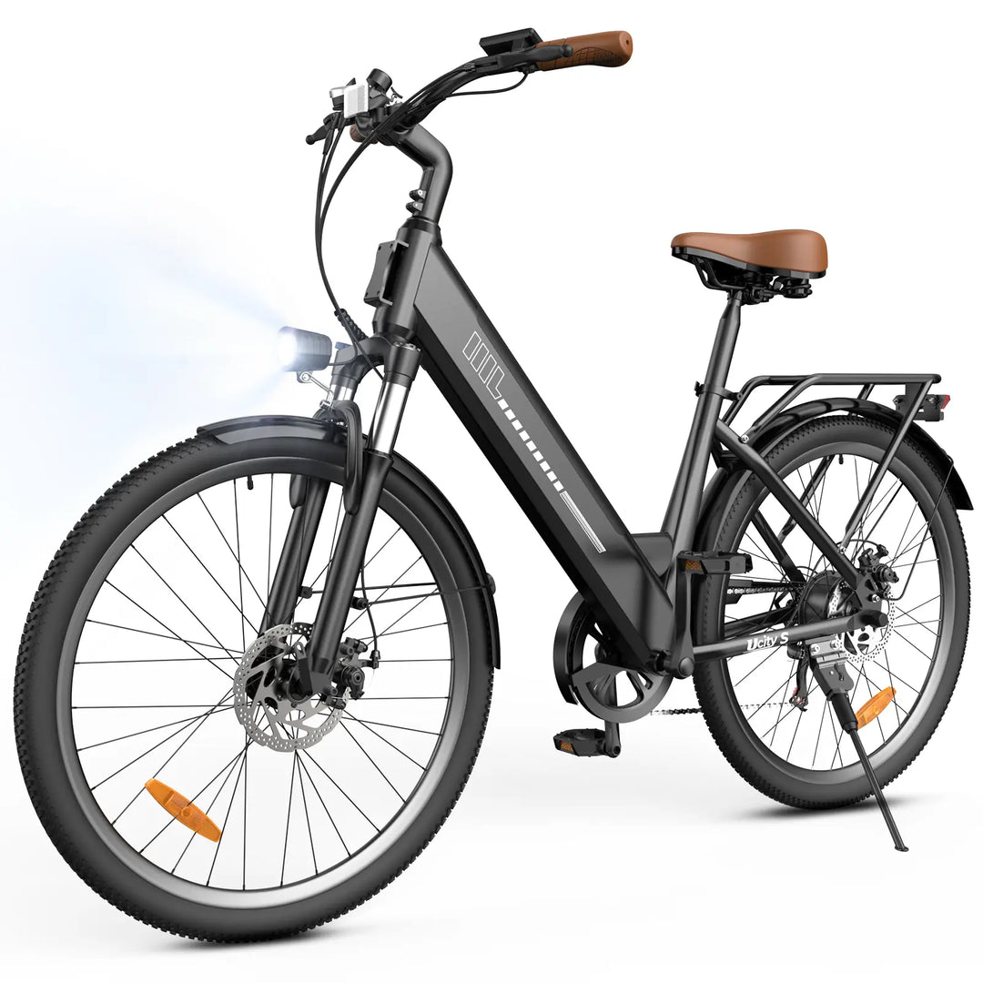 Finbike UcityS Trekking-E-Bike mit 250-W-Motor, 88 km Reichweite