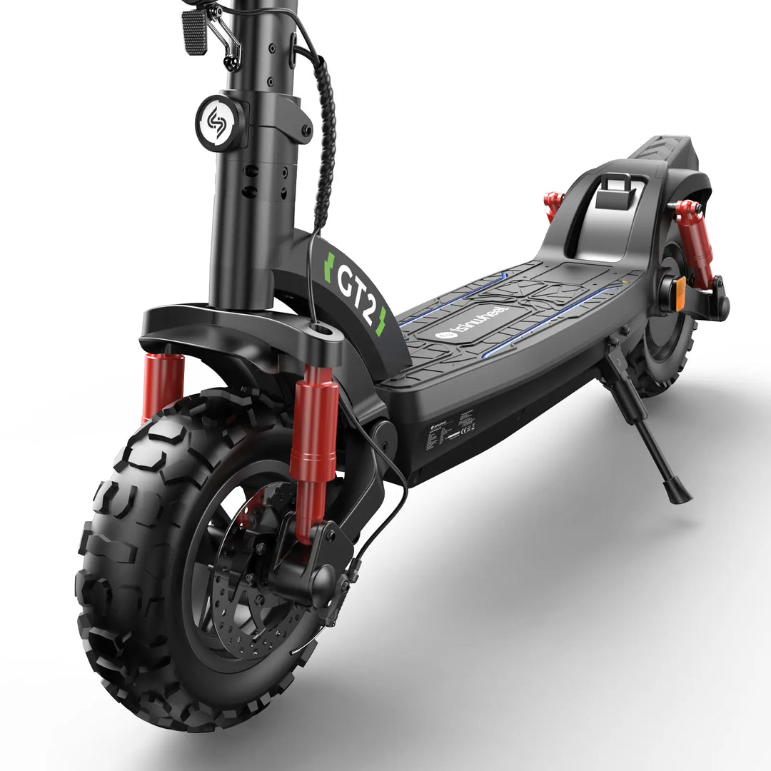 isinwheel GT2 E-Scooter mit ABE, 20 km/h, bis zu 80 km Reichweite, Straßenzugelassen