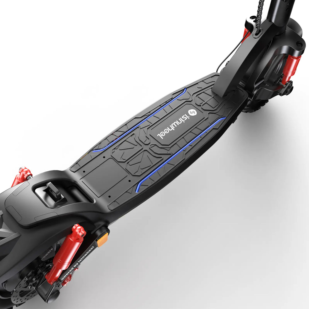 isinwheel GT2 E-Scooter mit ABE, 20 km/h, bis zu 80 km Reichweite, Straßenzugelassen