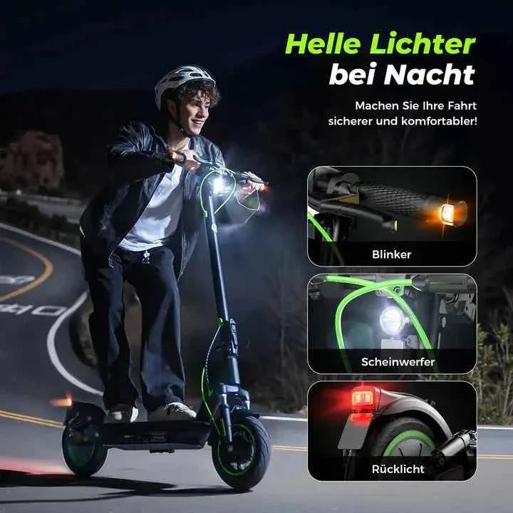 isinwheel S10Plus Electric Scooter with ABE Certification 36V 15Ah Battery