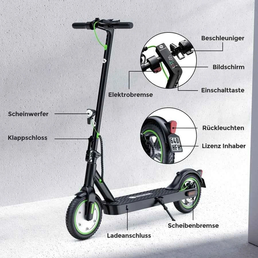 isinwheel S9PRO Electric Scooter with ABE