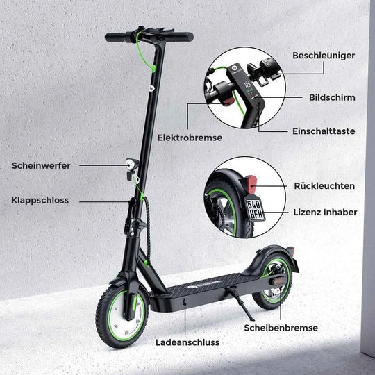 isinwheel S9PRO Electric Scooter with ABE